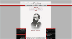 Desktop Screenshot of antonindvorak2004.cz